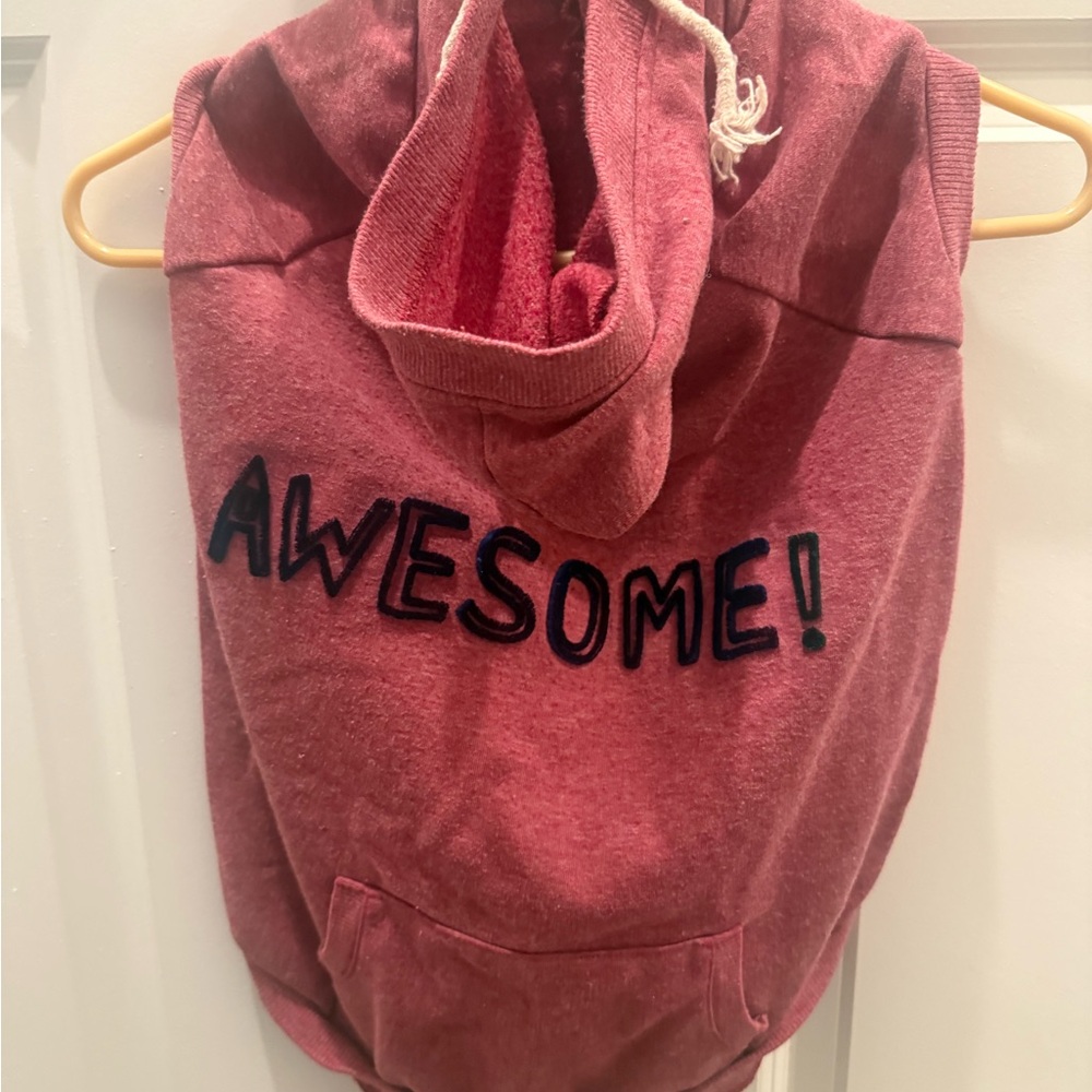 Hooded sweatshirt for dogs